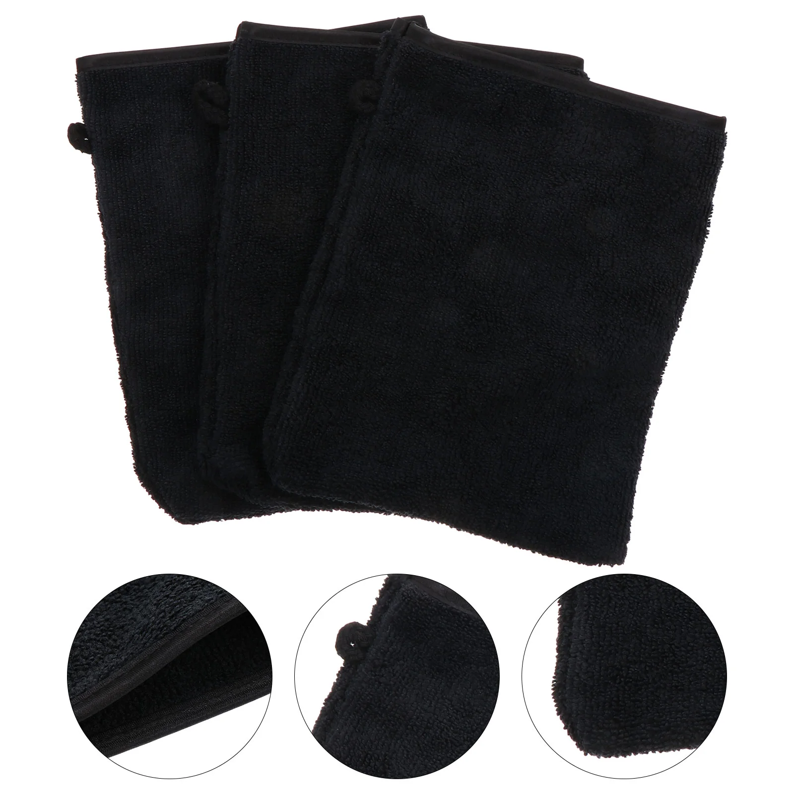 

Face Glove Gloves Exfoliating Mitts Makeup Facial Remover Scrubber Cleaning Cleansing Mitt Pad Cloth Women Microfiberremoval