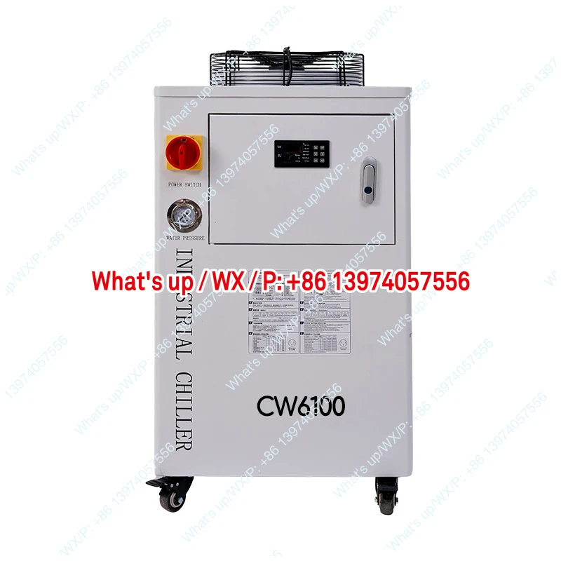 Фото Промышленный чиллер CW3000, холодильник с постоянной температурой CW5200, универсальный водяной бак для гравировального шпинделя 5000, для резки №1