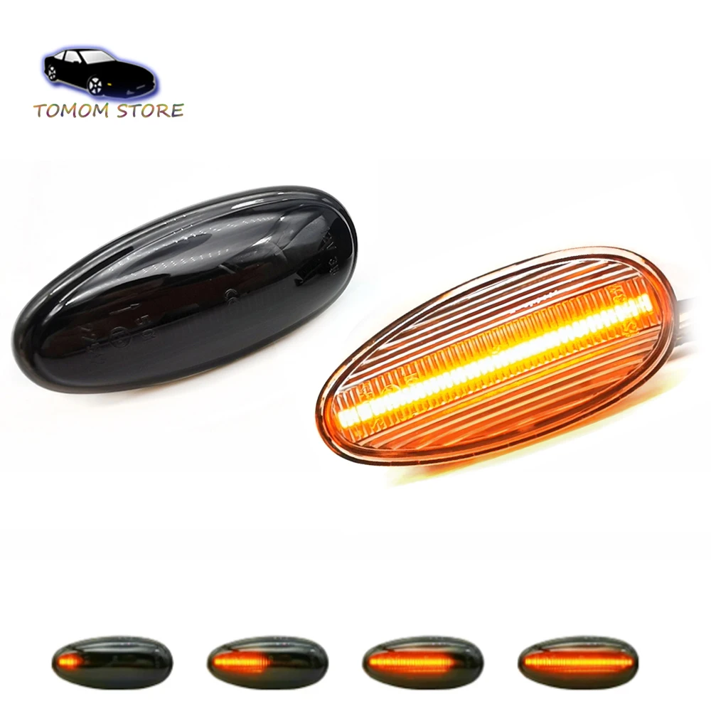 

Последовательный Мигающий Светодиодный Боковой габаритный фонарь для Mitsubishi Pajero Montero Sport Shogun Chariot Space Wagon Nimbus Adventure Freeca