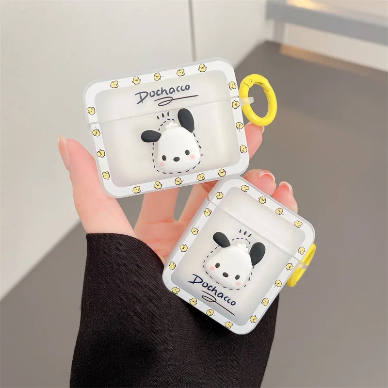 

Стереоскопический чехол для Apple AirPods 2 с рисунком щенка из мультфильма AirPods 3, чехол для AirPods Pro, чехол для IPhone, аксессуары для наушников, чехол д...