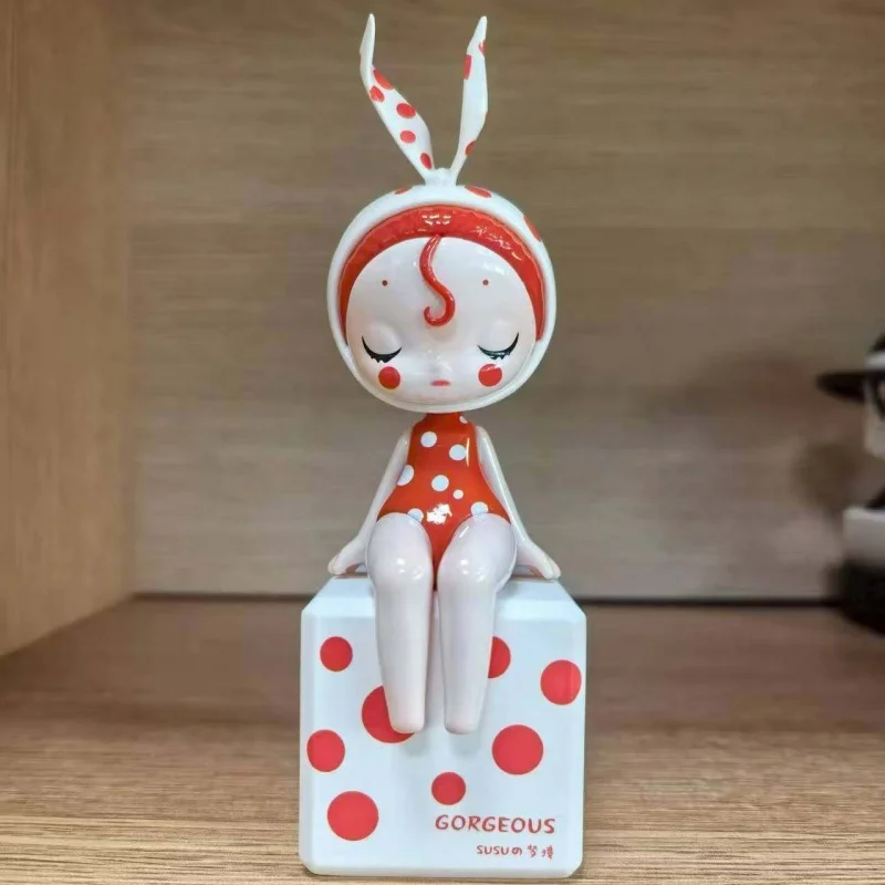 Фото Коллекционная фигурка Sakury Lab Missing U Series 2nd Gen Banna Limited Edition (слепая коробка), милый арт-товар, трендовый подарок, декор №4