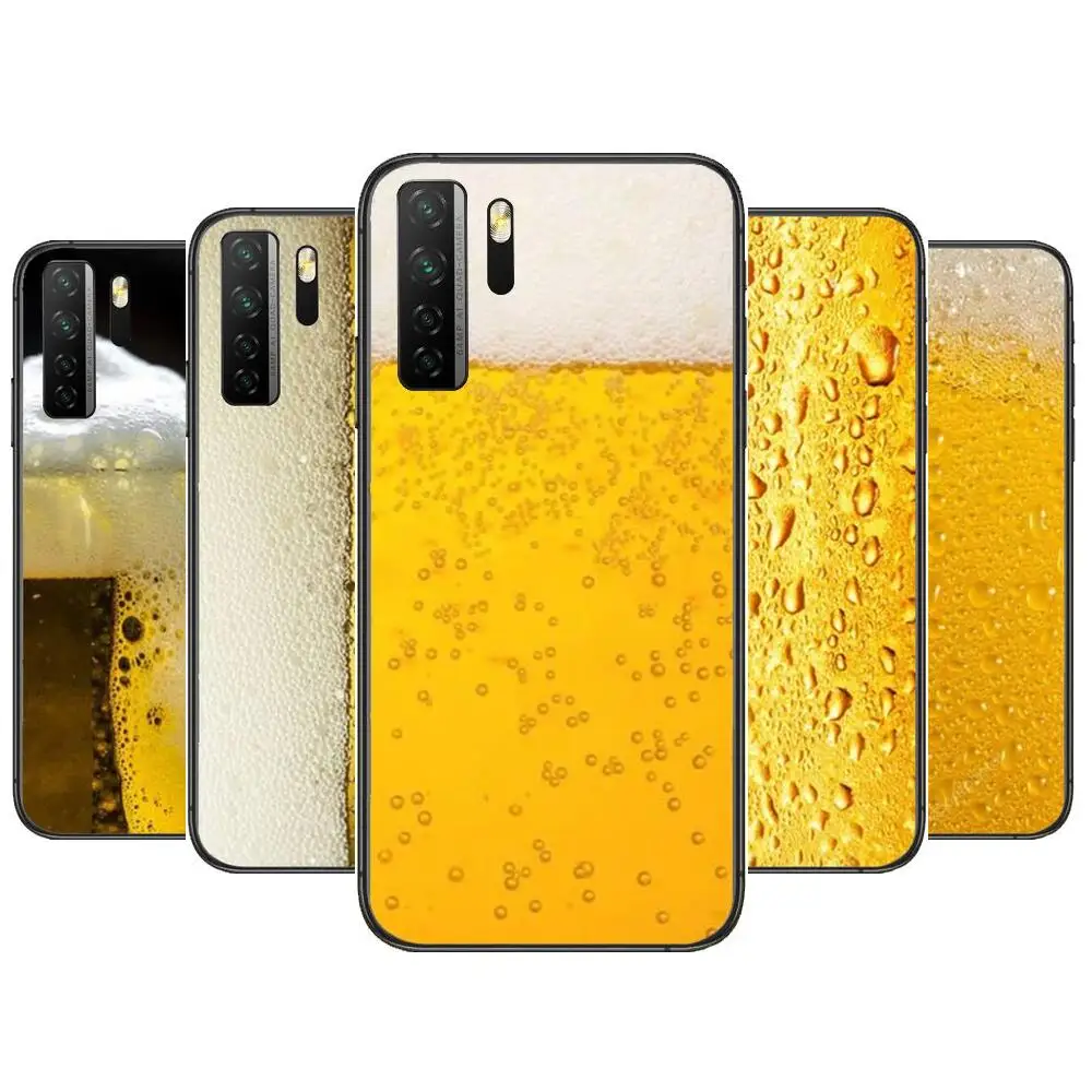 

World Beers Alcohol Summer Bubble Black Soft Cover The Pooh For Huawei Nova 8 7 6 SE 5T 7i 5i 5Z 5 4 4E 3 3i 3E 2i Pro Phone Cas