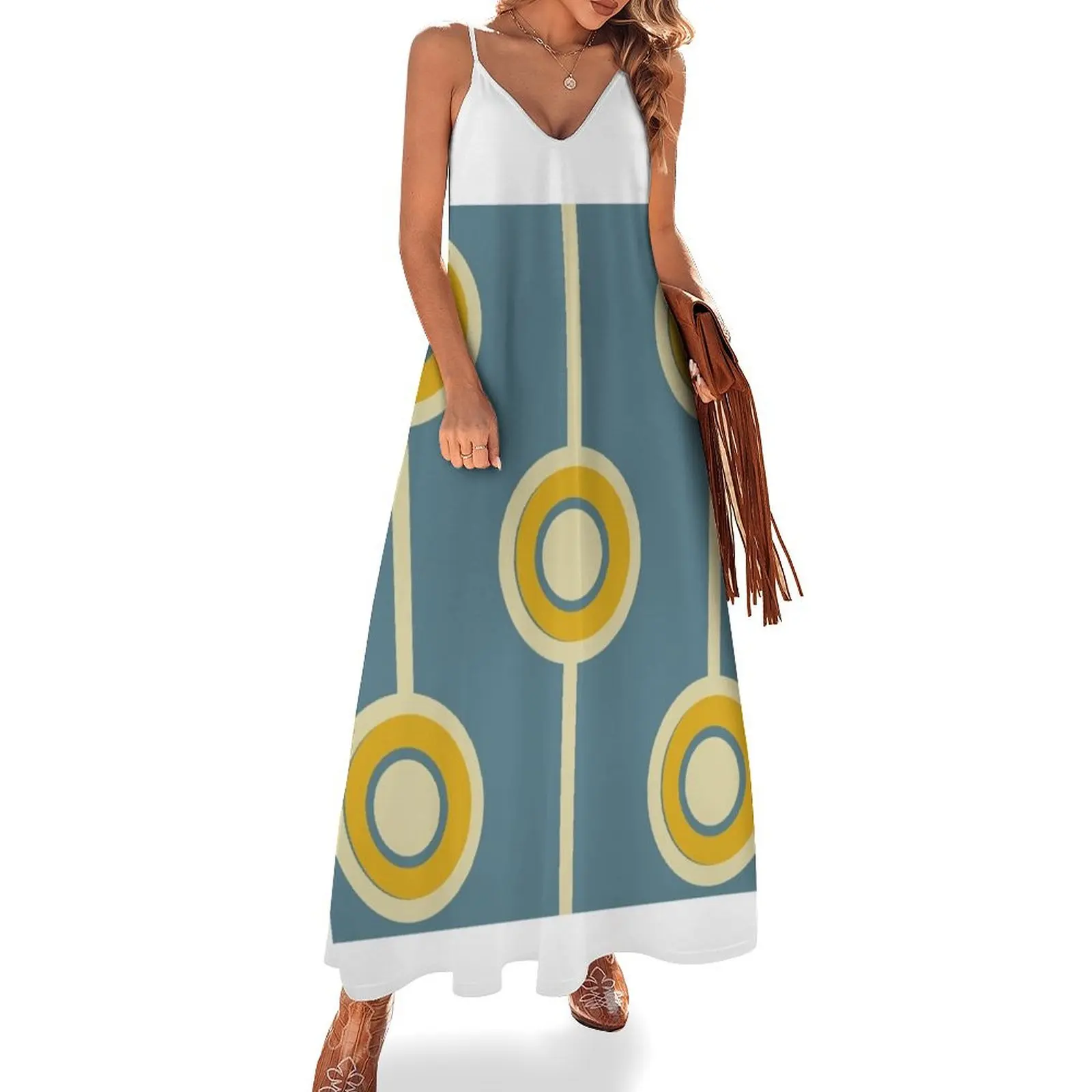 60-е 70-е годы Винтаж Ретро Круглый Хиппи Классический Горчично-Желтый