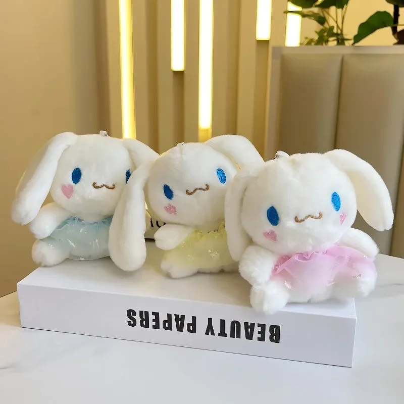 11 см Sanrio Cinnamonroll плюшевые игрушки балетная серия мультяшный плюшевый кулон в