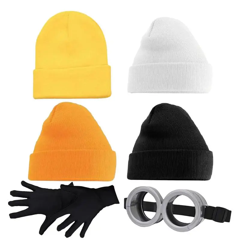 Трикотажные головные уборы с героями мультфильма Миньоны