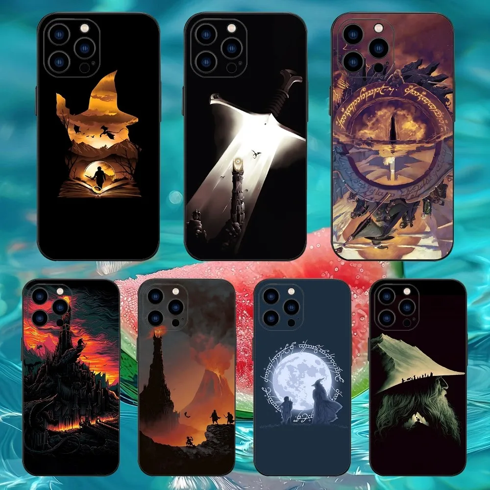 Movie The H-Hobbit Phone Case For Iphone 15 11 13 14 Pro Max 7 8 Plus X Xr Xs Se2020 12mini Cover