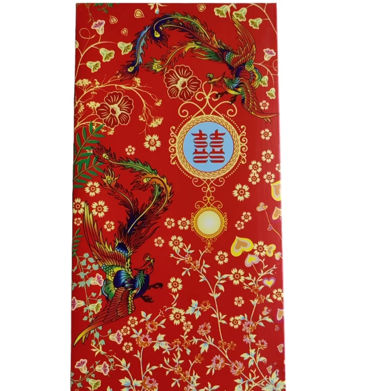 

10pcs Red Envelope Classical Money Pocket Chinese Wedding Birthday Moving Thousand Yuan Hongbao Blessing Bag