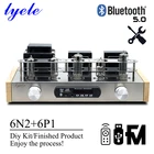 Комплект вакуумного усилителя Lyele Audio 6n2 6p1 для самостоятельной сборки, Hi-Fi усилитель звука класса А, измеритель Vu, Bluetooth 5,0, Usb-плеер, 3,5 Вт * 2, в, в