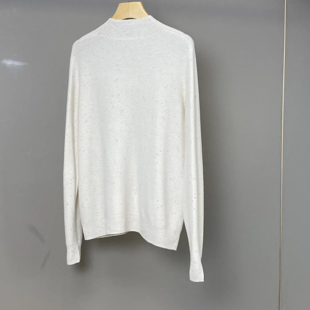 Осенний однотонный свитер L * P для женщин кашемировый повседневный женский