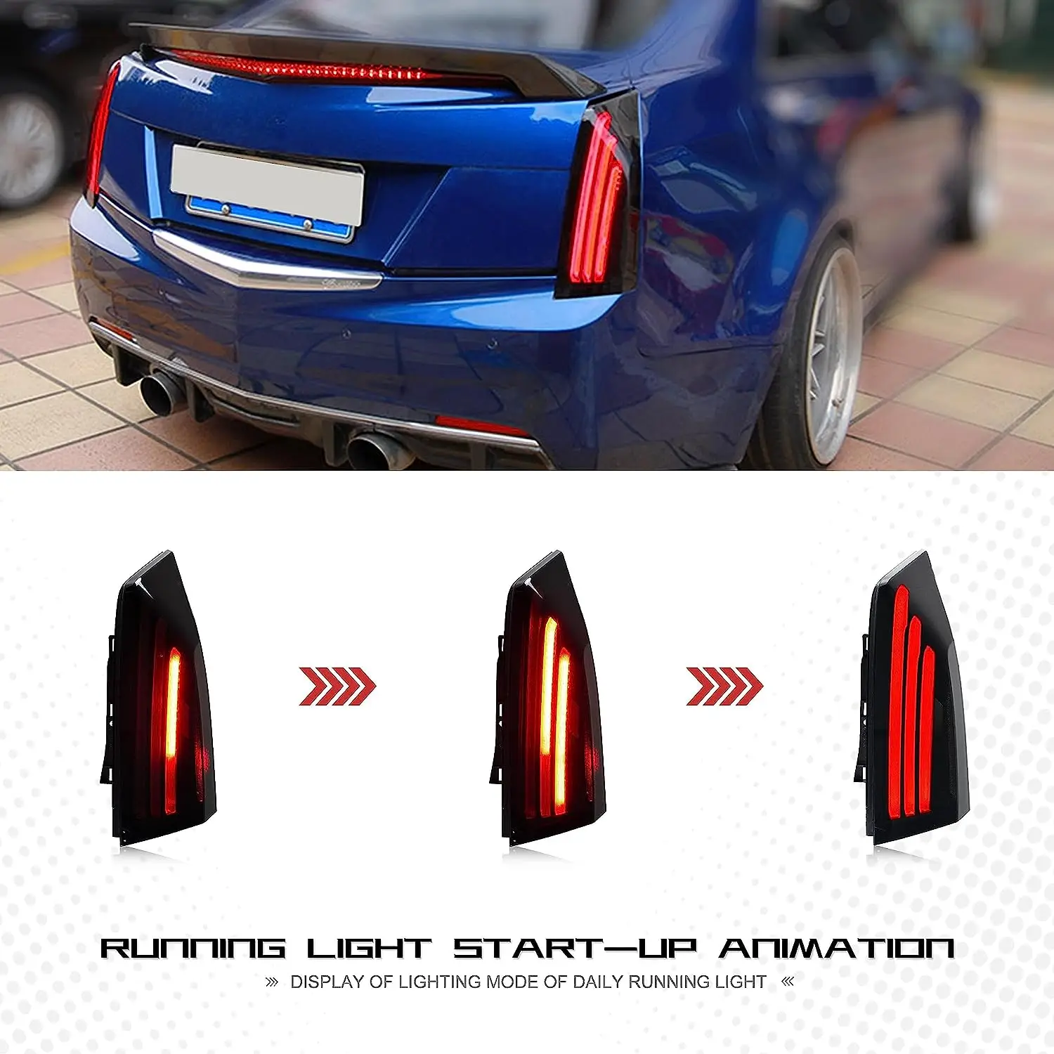 Задние фонари для Cadillac ATS 2014-2020