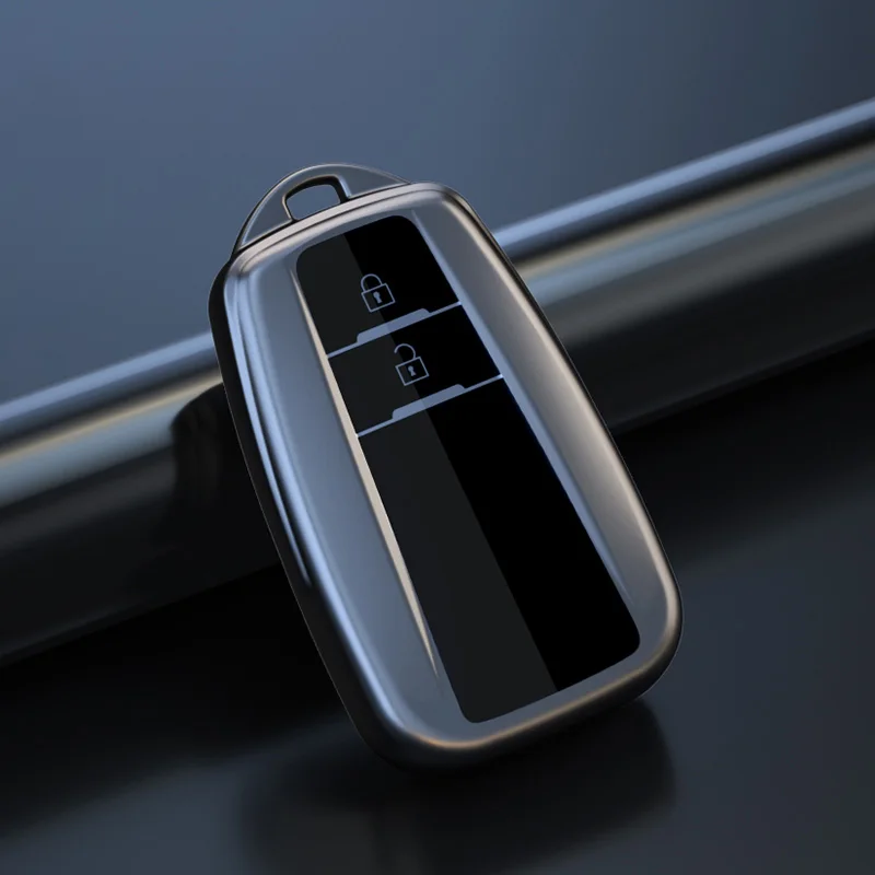 

Новый чехол для ключей от автомобиля для Toyota Corolla Rav4 Camry 70 CHR Prado 150 Highlander, держатель для ключей, аксессуары, брелок 2, 3 кнопки