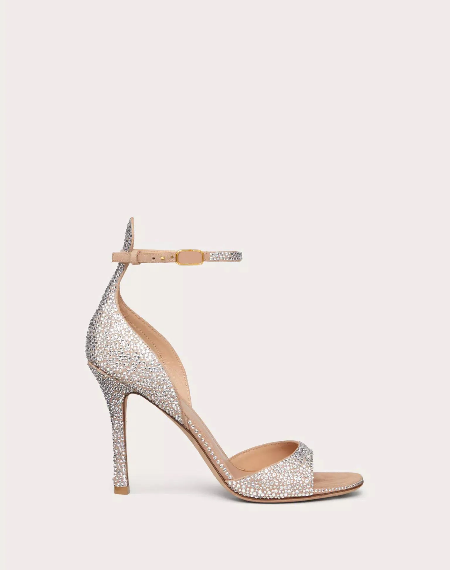 

Women Shoes Sandals With Crystals 100mm Adjustable Strap Logo Buckle Italy Brand Oeing 8882305162051