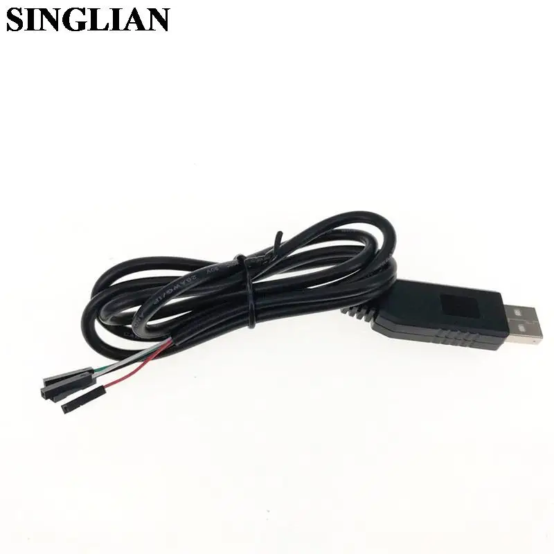 

10 шт./лот PL2303 PL2303HX модуль кабеля TTL USB к UART 4p 4-контактный конвертер RS232