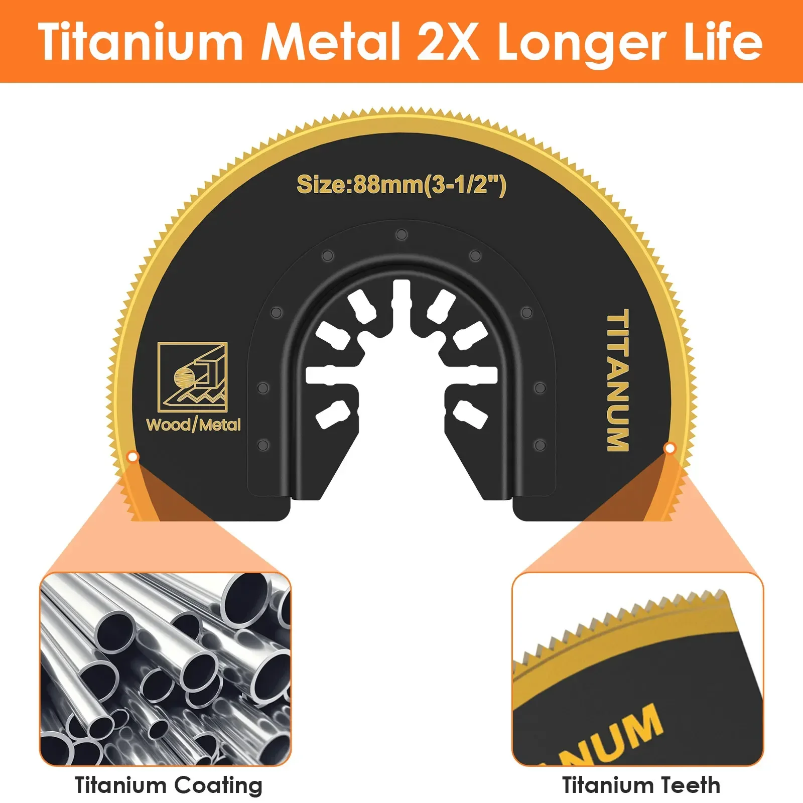 3 шт. лезвия для пилы с титановым покрытием