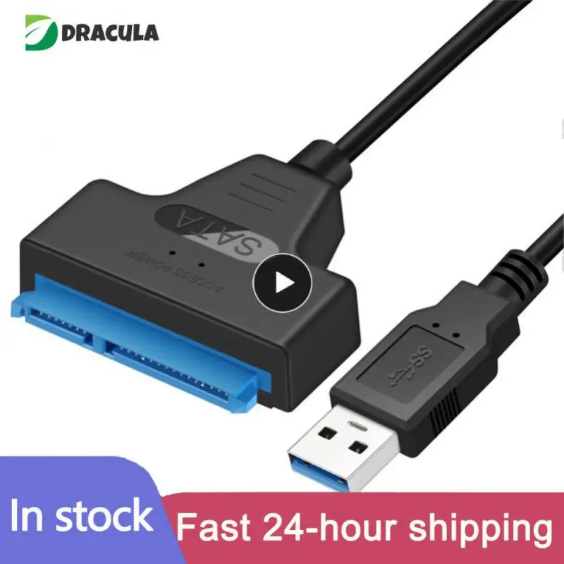 

2/4/6PCS Compatible Cable Support Usb3.0 2.0 To Sata Hard Disk Cable Adapter For 2.5 Inch Hard Disk Adapter Cable