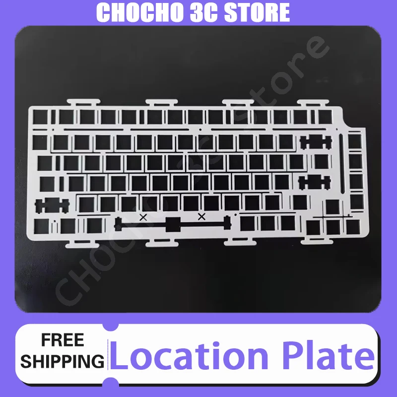 Monsgeek M1 алюминиевые пластины Fr4 Pom Diy для комплект механической клавиатуры на заказ