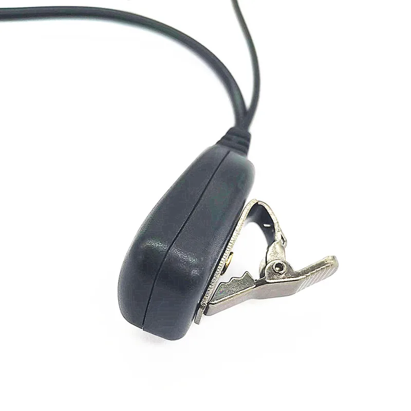 20pack a lot pcs 2 Pin Earpiece with PTT Mic K Type Plug Walkie Talkie Headset Intercom Headphone for Baofeng UV-5R UV 5R UV-5RE