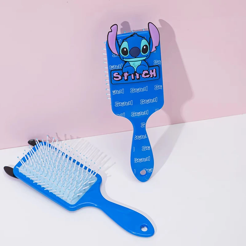Disney Stitch Combs Cartoon Anime Kawaii Air Cushion Massage Children Girls Comb Hair Brush Toy Kid Birthday Gifts