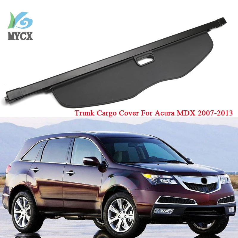Задняя крышка для груза Acura MDX 2007 2008 2009 2010 2011 2012 защитный экран багажника козырек