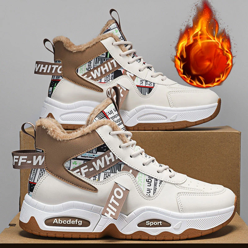 Теплые водонепроницаемые мужские кроссовки цвет в ассортименте