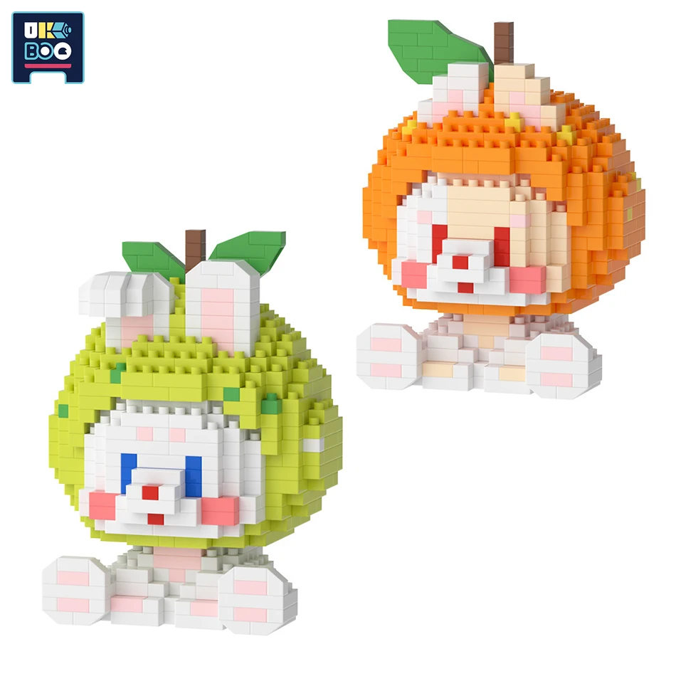 

400 + шт., Детский конструктор «кролик»