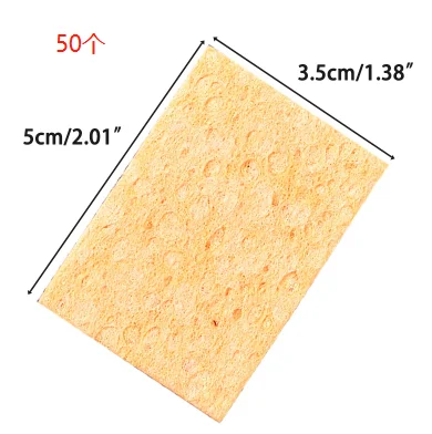 

Желтые губки для удаления припоя, 10/50 шт.