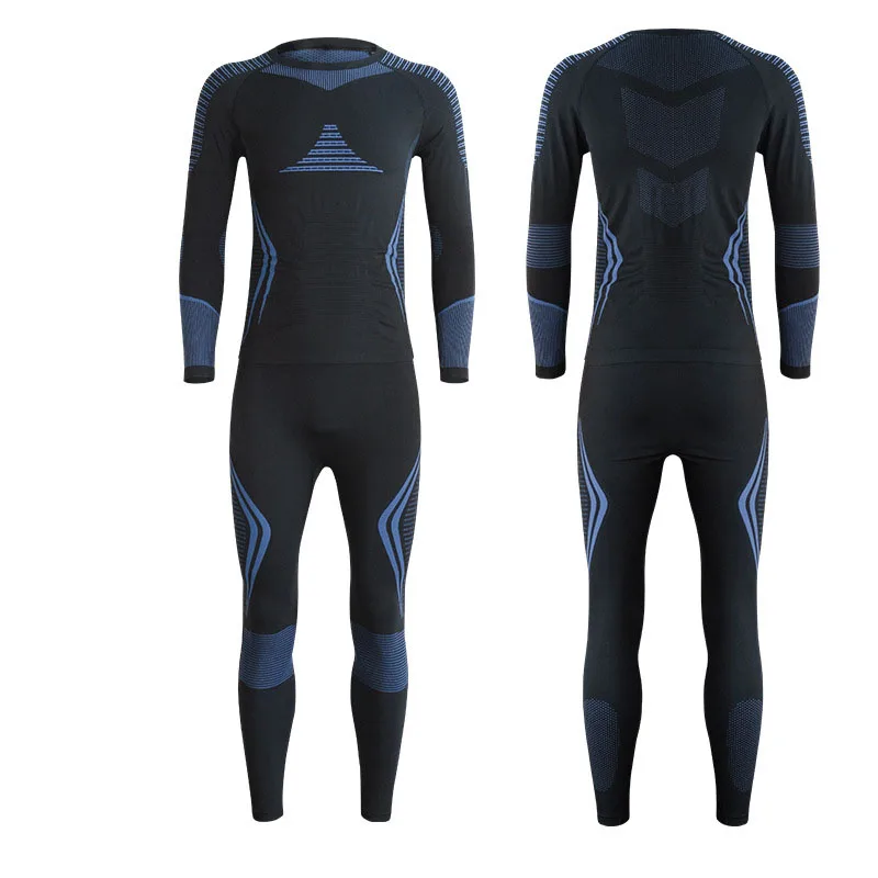 Зимние мужские комплекты лыжного термобелья мужской быстросохнущий