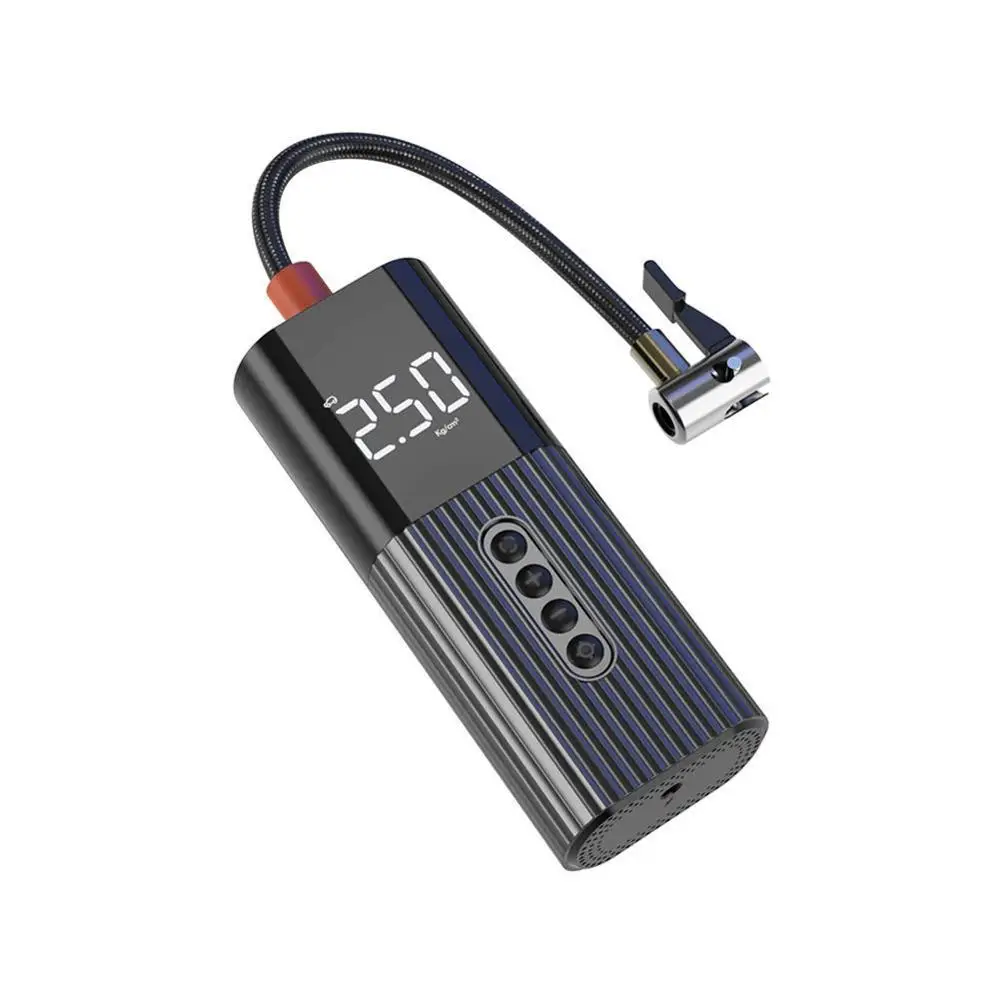 

Воздушный компрессор 12 в портативный Электрический воздушный насос 71 PSI мини насос для автомобильных шин для мотоцикла велосипеда цифровой...