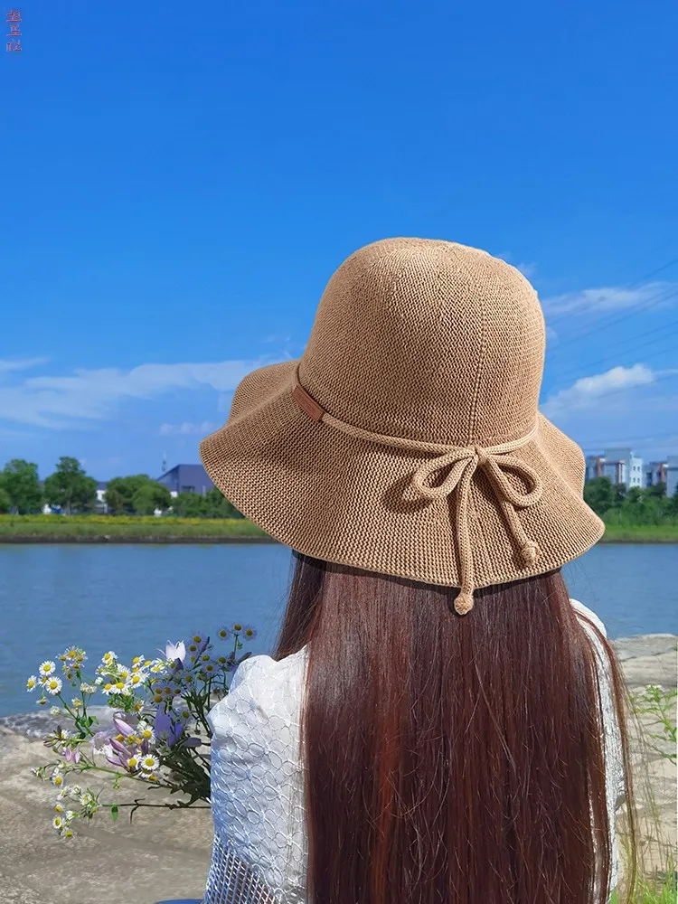 Шляпа для защиты от солнца Женская весенне-летняя Съемная Рыбацкая шляпа с