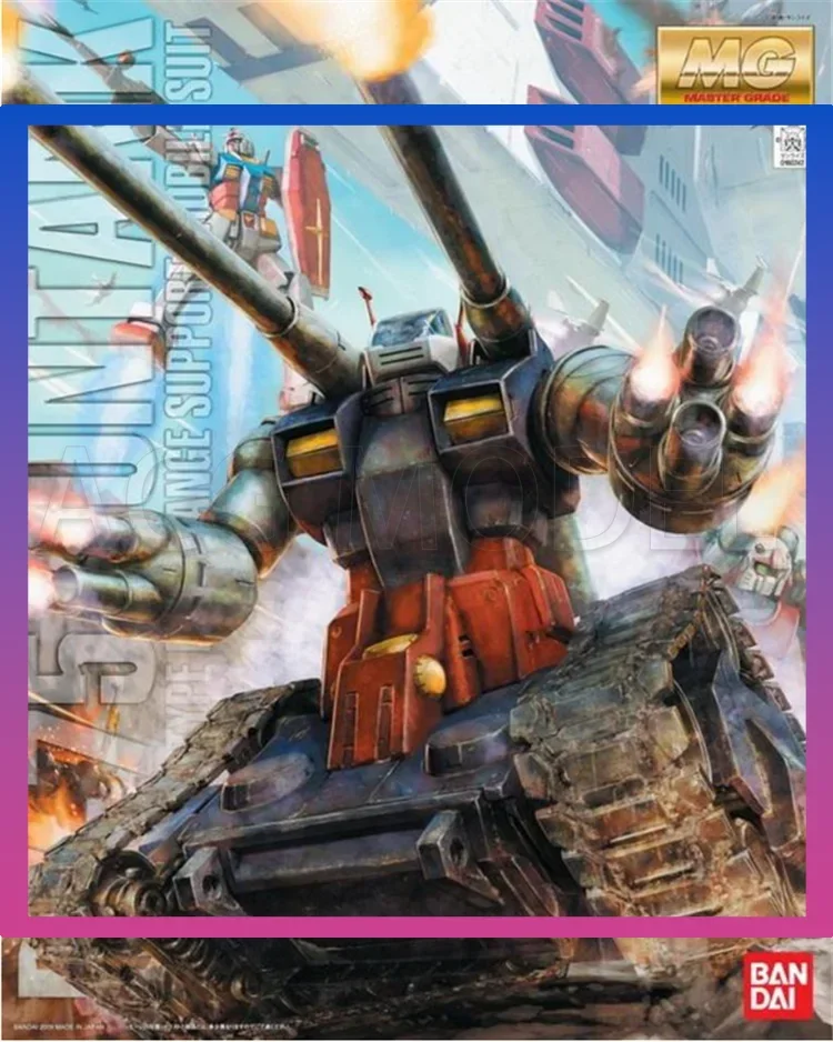 В наличии Bandai, оригинальный комплект модели Gundam, аниме-фигурка MG 1100 RX-75 GUNTANK, фигурки, игрушки, коллекционные украшения, подарки (art.: 3920cebb88e59) - 3920cebb88e59