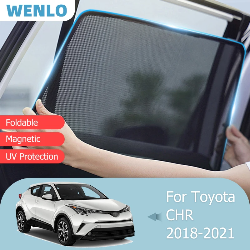 

Для Toyota CHR 2018-2021, переднее ветровое стекло, автомобильный солнцезащитный козырек, боковая штора, солнцезащитный козырек, магнитный детский к...