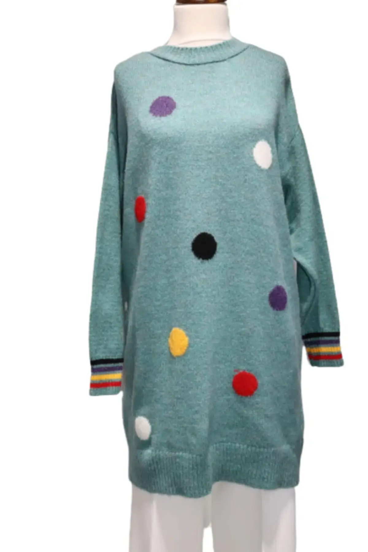

Women Green Sweater Women Muslim Sweater