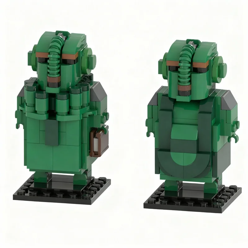 Фото 290 деталей MOC Vogons: Конструктор, развивающая игрушка, подарок на Рождество и День рождения, креативный набор для сборки своими руками