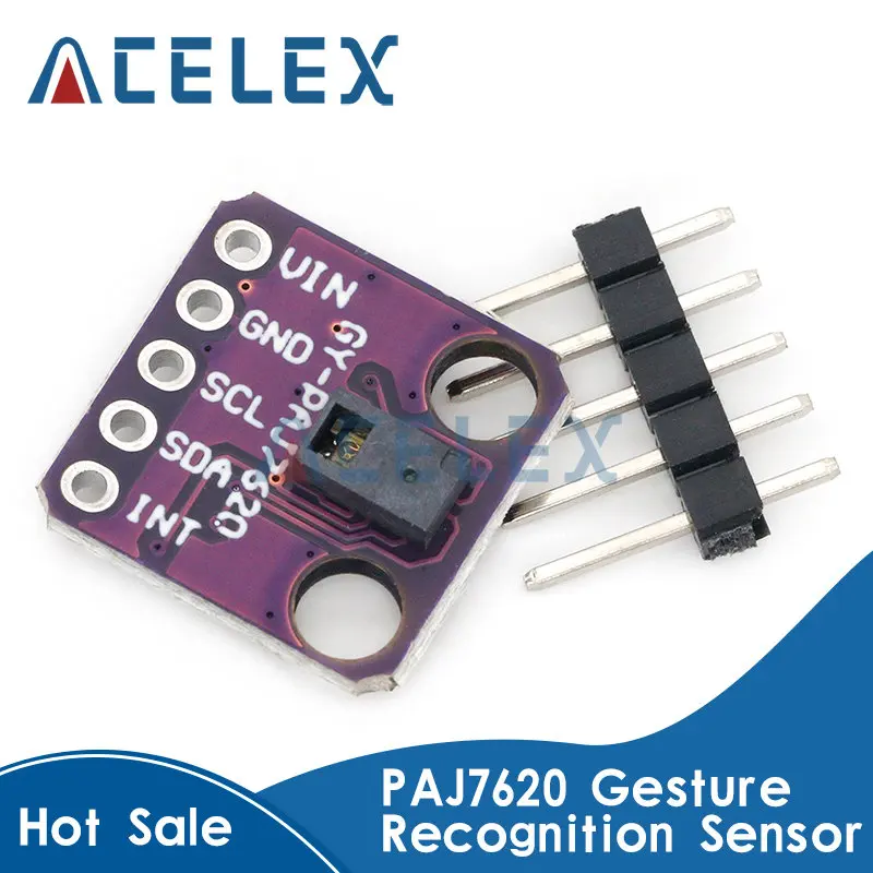 

PAJ7620 Gesture recognition sensor PAJ7620U2 9 gesture recognition For Arduino GY-PAJ7620