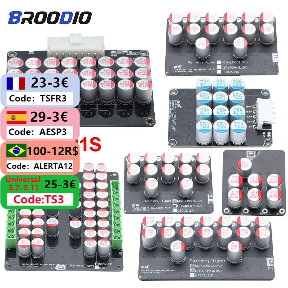 Активный Балансирующий эквалайзер для литий-ионных литий-железо-фосфатных