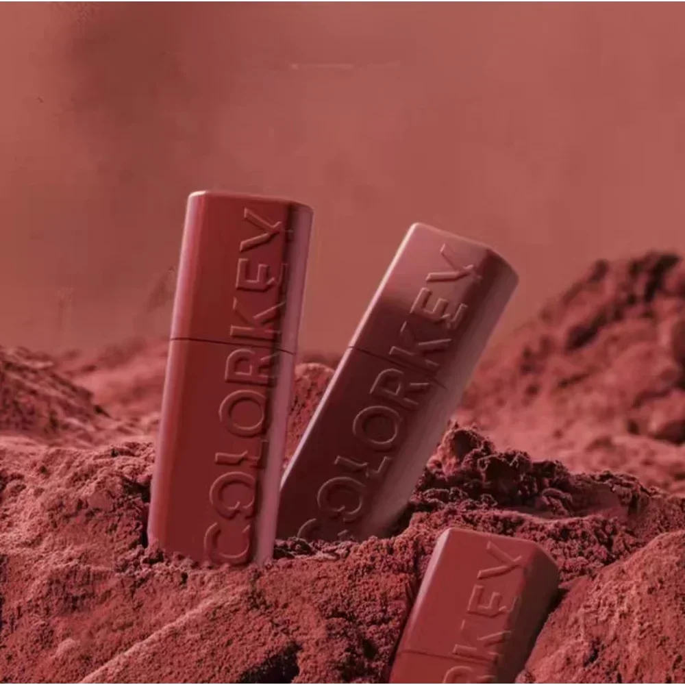 Colorkey какао розовый туман матовый бархатный грязевой красный коричневый глазурь