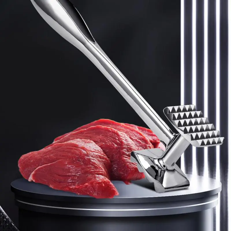 Молоток для мяса кухонный Tenderize Steak инструмент говядины мясорубка из нержавеющей