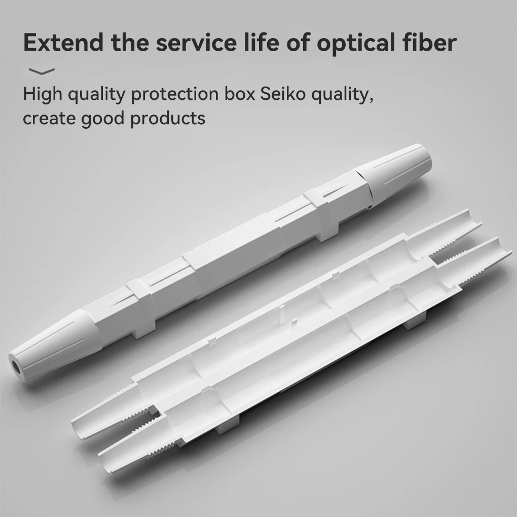 

100 Pieces Optical Fiber Cable Protection Box Protective Tube Accessory