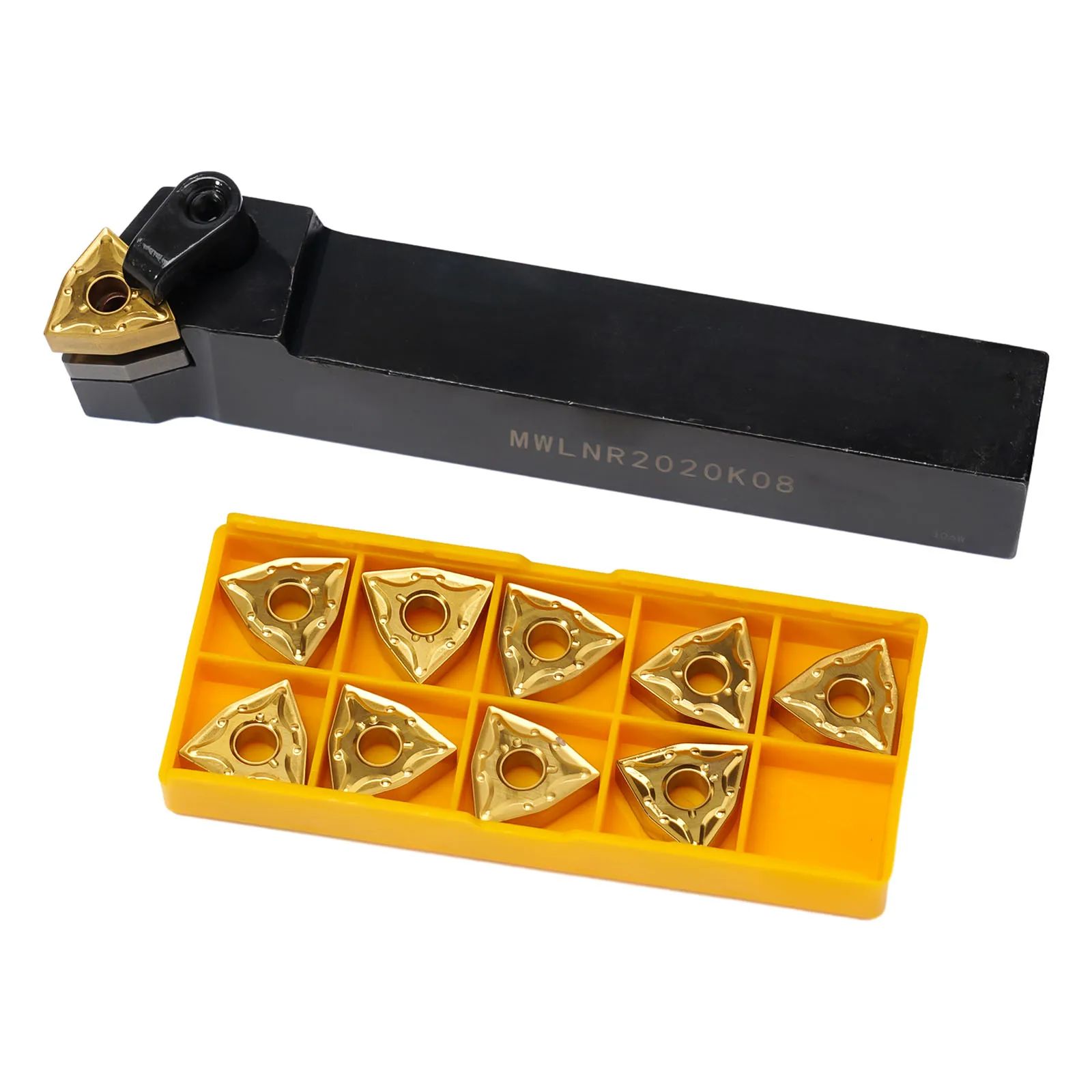 Держатель для токарного инструмента карбидная вставка DWLNR2020K08 держатель