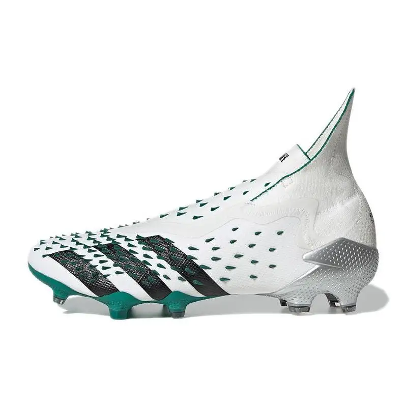 adidas Predator Freak+ FG EQT Demonskin White Sub Green Кроссовки GX0224