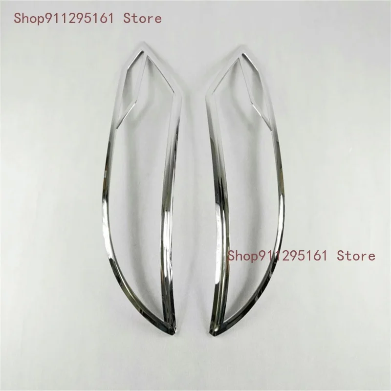 

Accessories 2pcs Headlights Decoration Frame with High Quality ABS Chrome Fit For Volkswagen 2010 2011 2012 2013 Tiguan VW