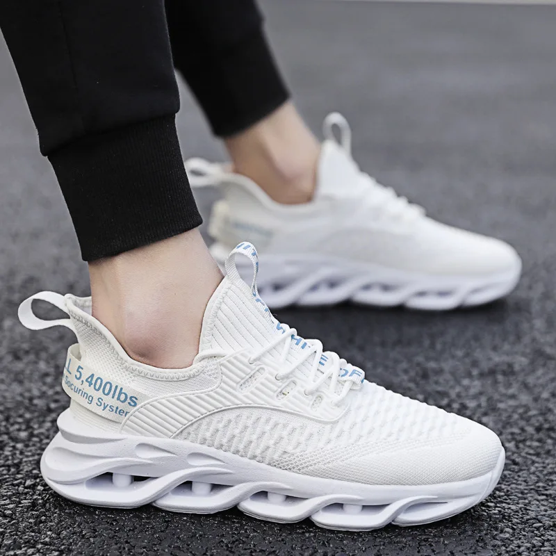 

Korean Fashion White Shoes Casual Sports Shoes All-match Trendy Shoes Youth Running Shoes