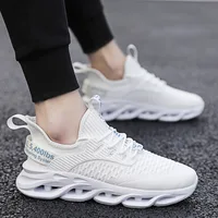 Korean Fashion White Shoes Casual Sports Shoes All-match Trendy Shoes Youth Running Shoes