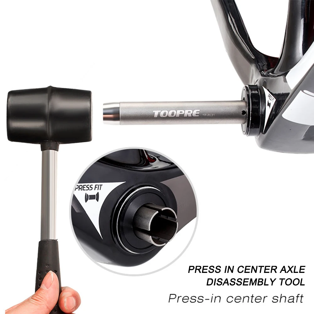 

MTB Mountain Bike Headset Cup Removal Tool Bicycle Dismount Tools Bottom Bracket Press-in Shaft Cycling Install Repair Supplies