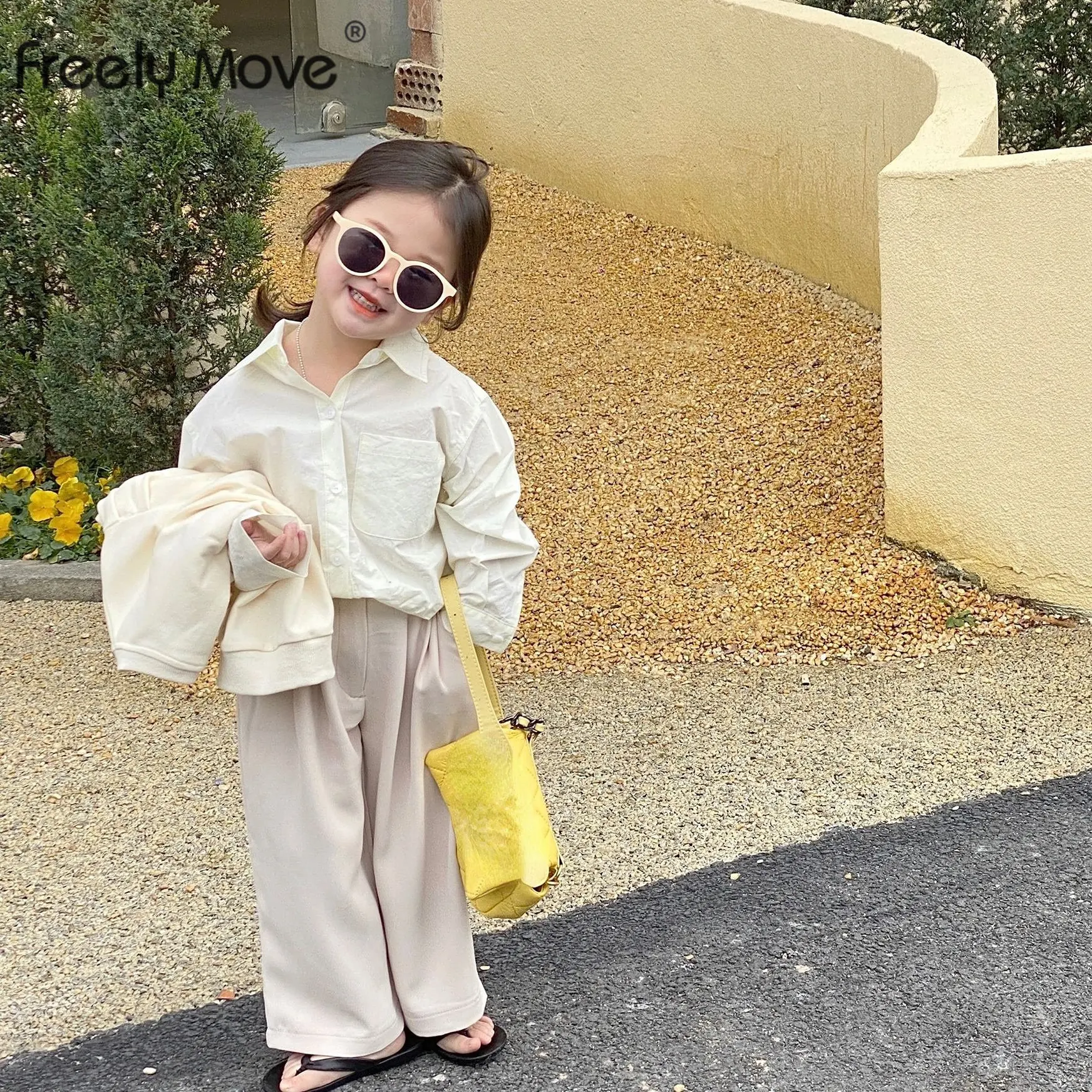 

Детская блузка с длинным рукавом, на весну/лето