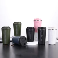 stainless steel coffee thermos mug 380510ml multipurpose portable car vacuum flasks cup fitness running gym sport water bottler