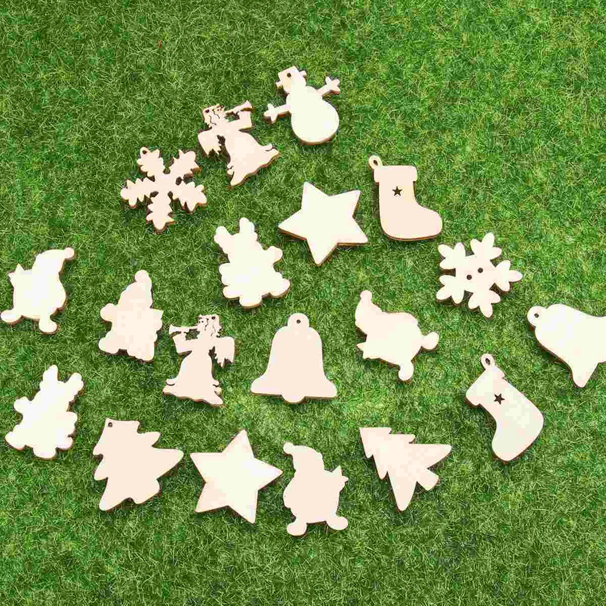 

Christmas Snowflake Ornaments Wooden Decorations Snowflakes Hanging Ornament Craftstree Decor Bulk