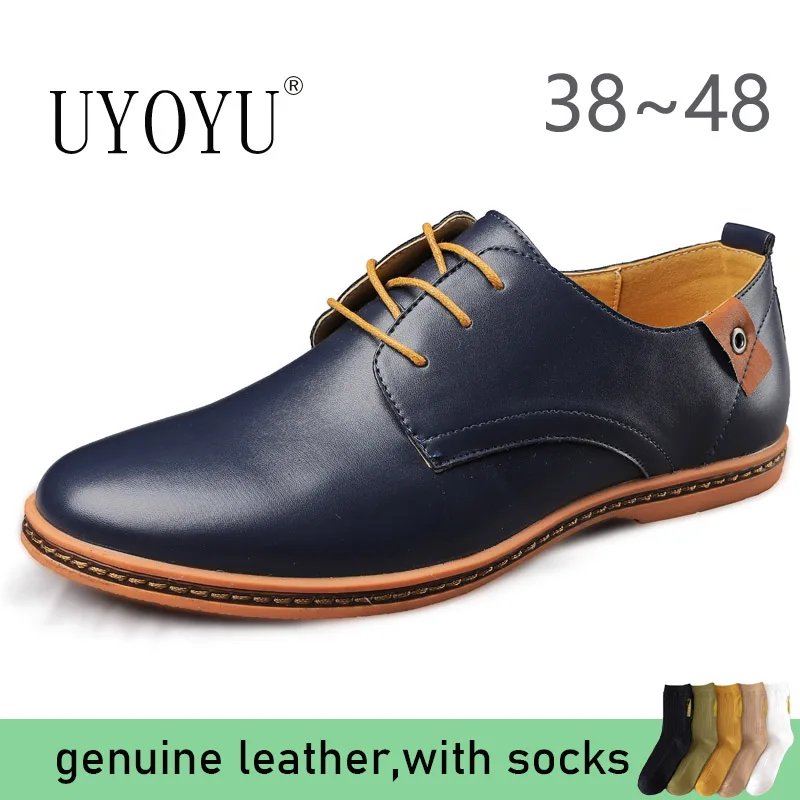 

Handmade Genuine Leather Luxury Casual Men's Dress Boat Shoes Fashion Footwear Driving Office Male Shoes For Men Black Sneakers