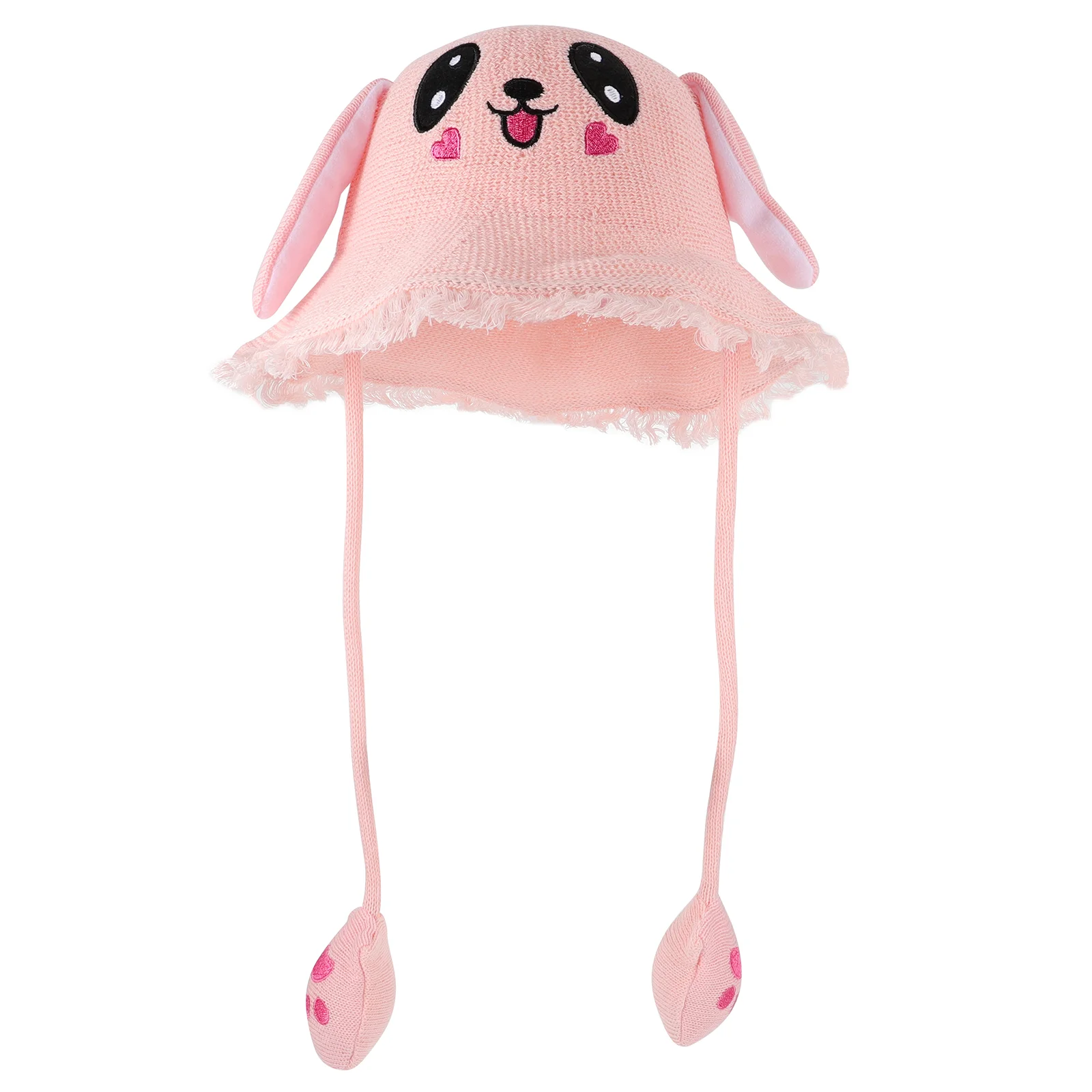 

Rabbit Ears Hat Beach Cartoon Sun Summer Cap UV Protection Plush Bunnies