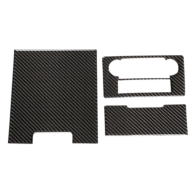 

Car Soft Carbon Fiber Anti-Kick Rear Exhaust Vents Cover Trim for Toyota Highlander 2009-2013